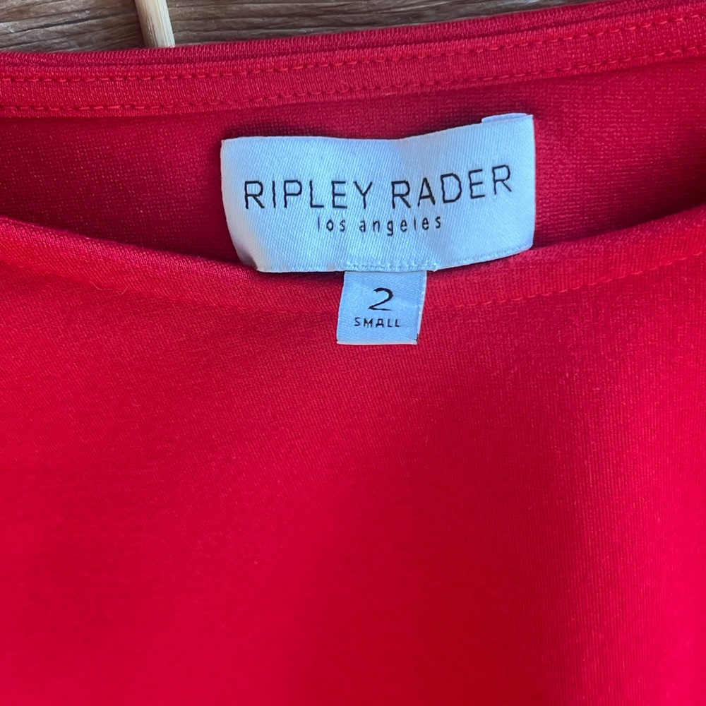 Red Cropped Top by Ripley Rader Brand - Picture 5 of 5